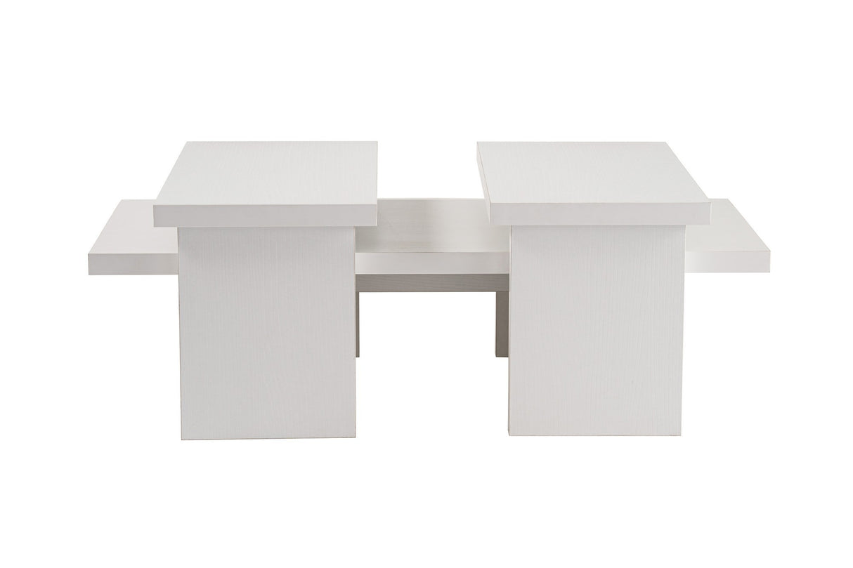 Salontafels - Salontafel Wit Melamine Rebellion - Dimehouse