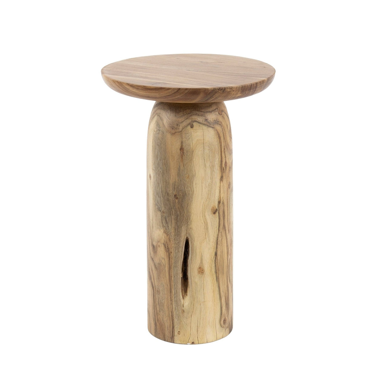 Tavolino Nova - Legno massello di acacia - Alto 55 cm