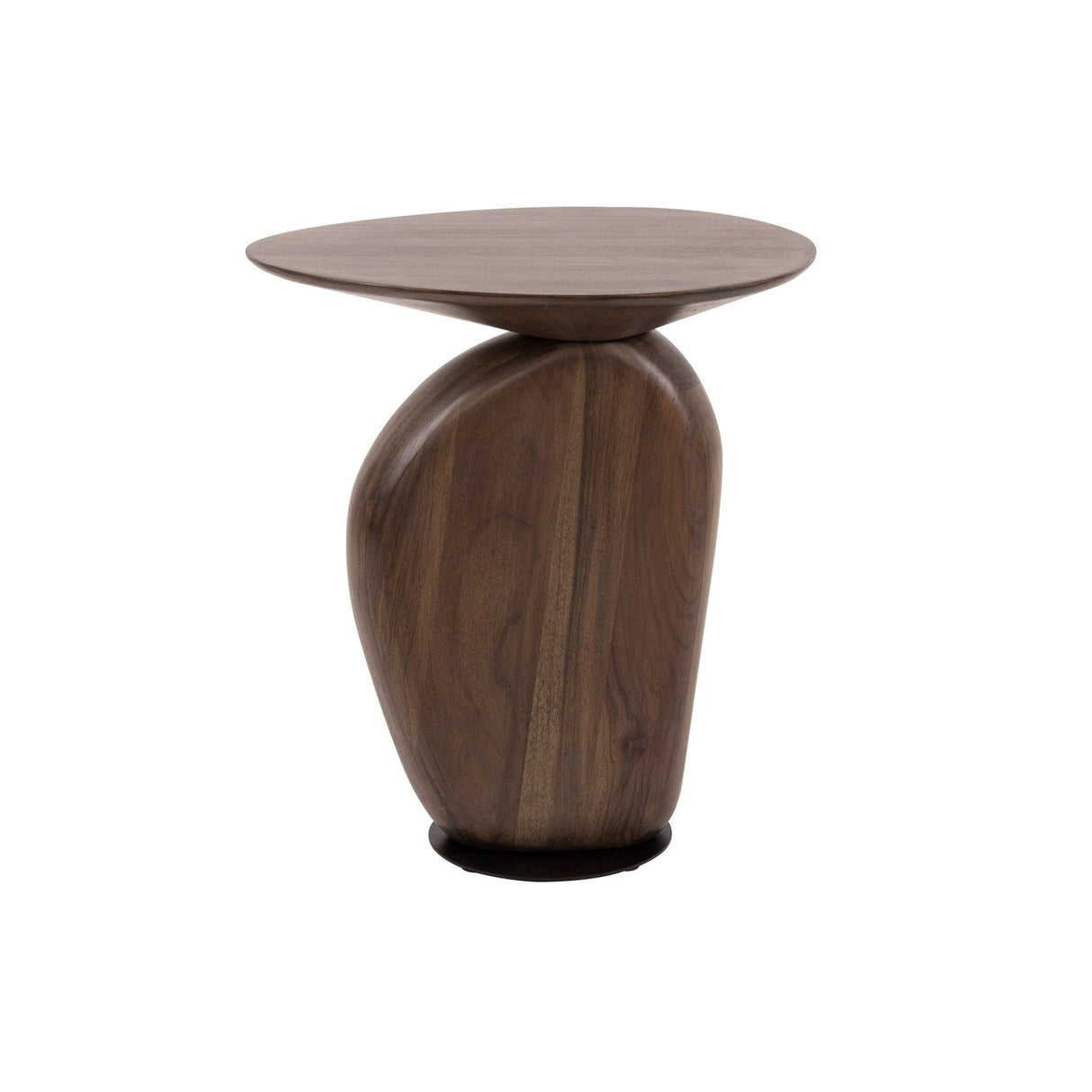 Tavolino Acacia Glaze Brown 45x36x50 cm