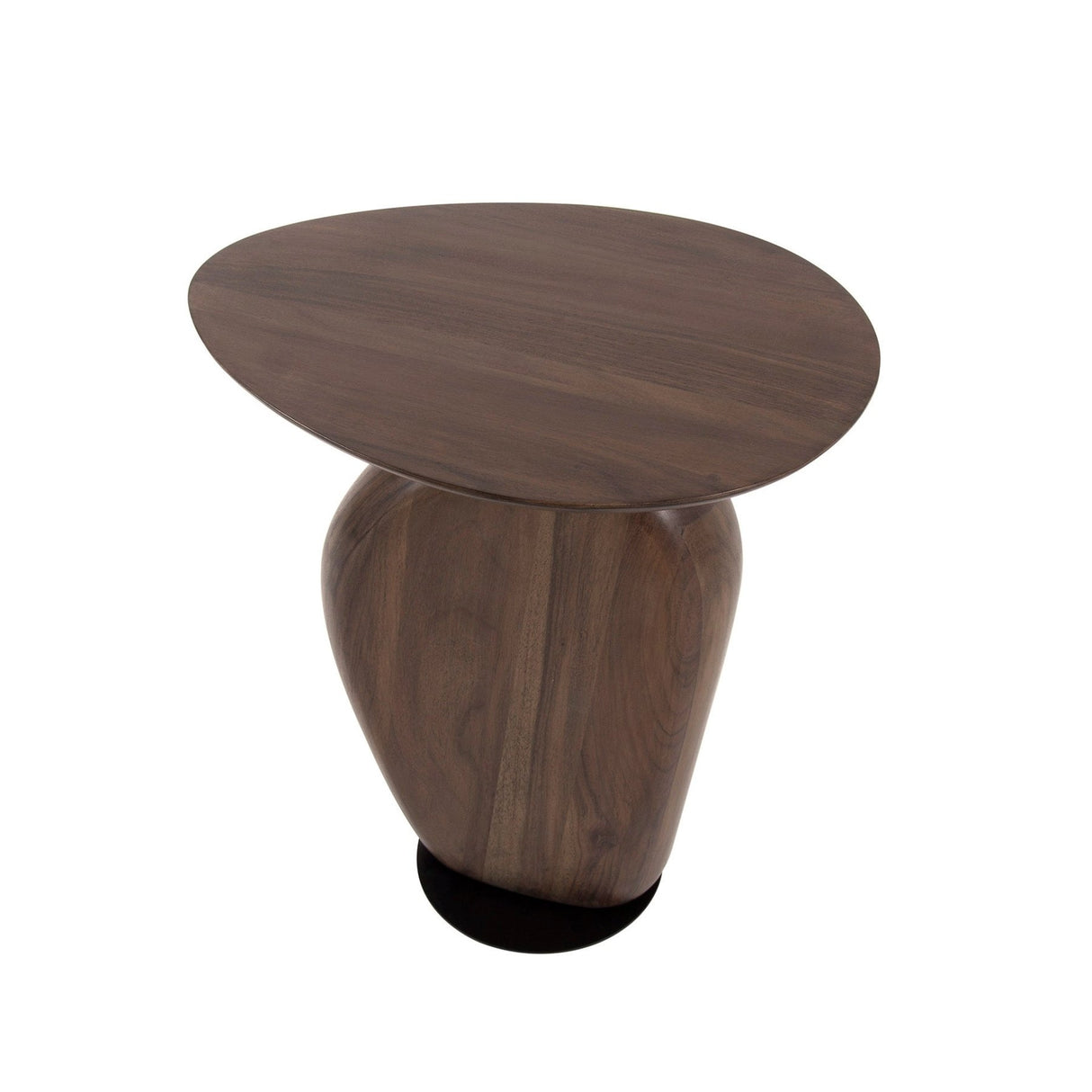 Tavolino Acacia Glaze Brown 45x36x50 cm