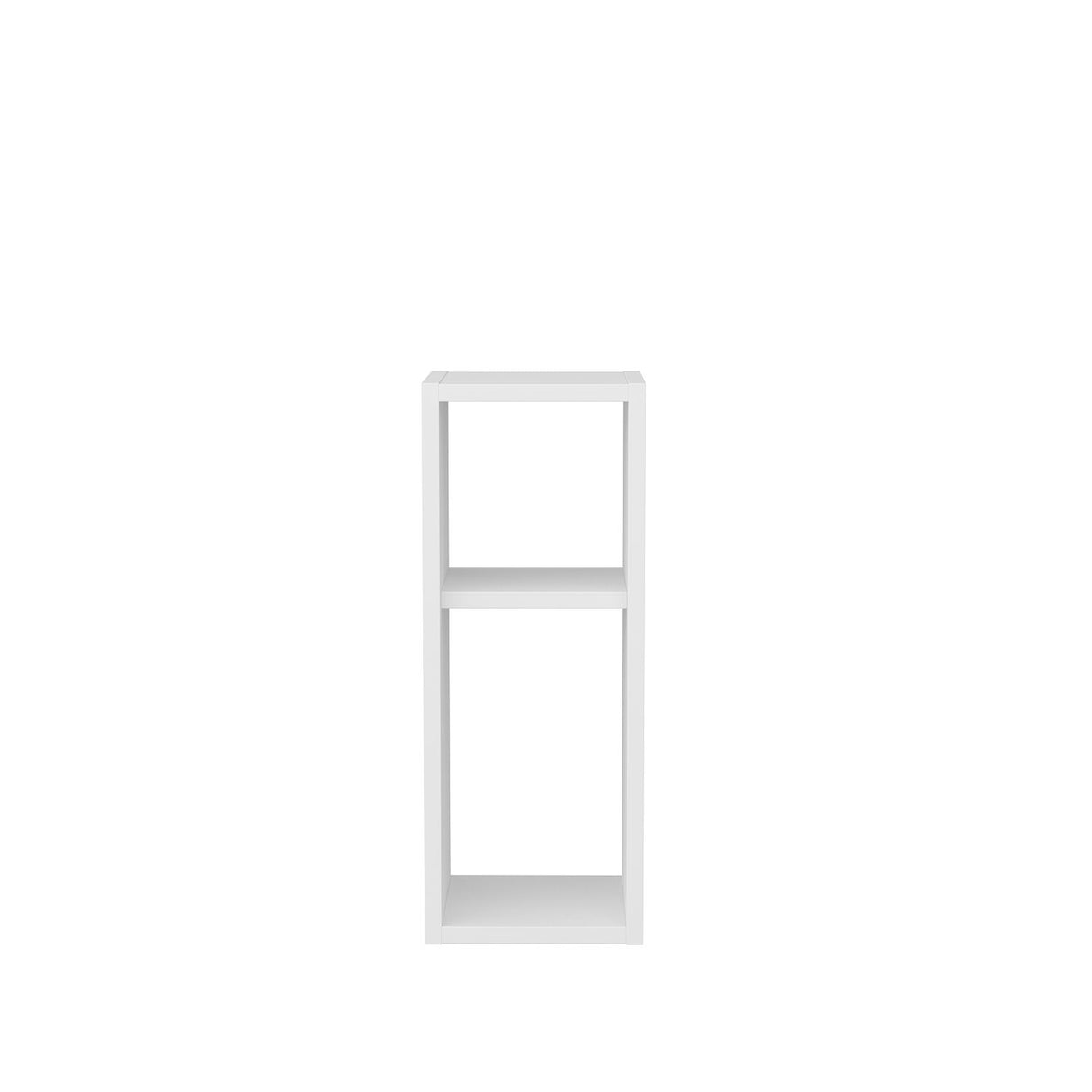 Mensola da parete Sault bianca 23,2 cm Composito di legno rivestito in melamina