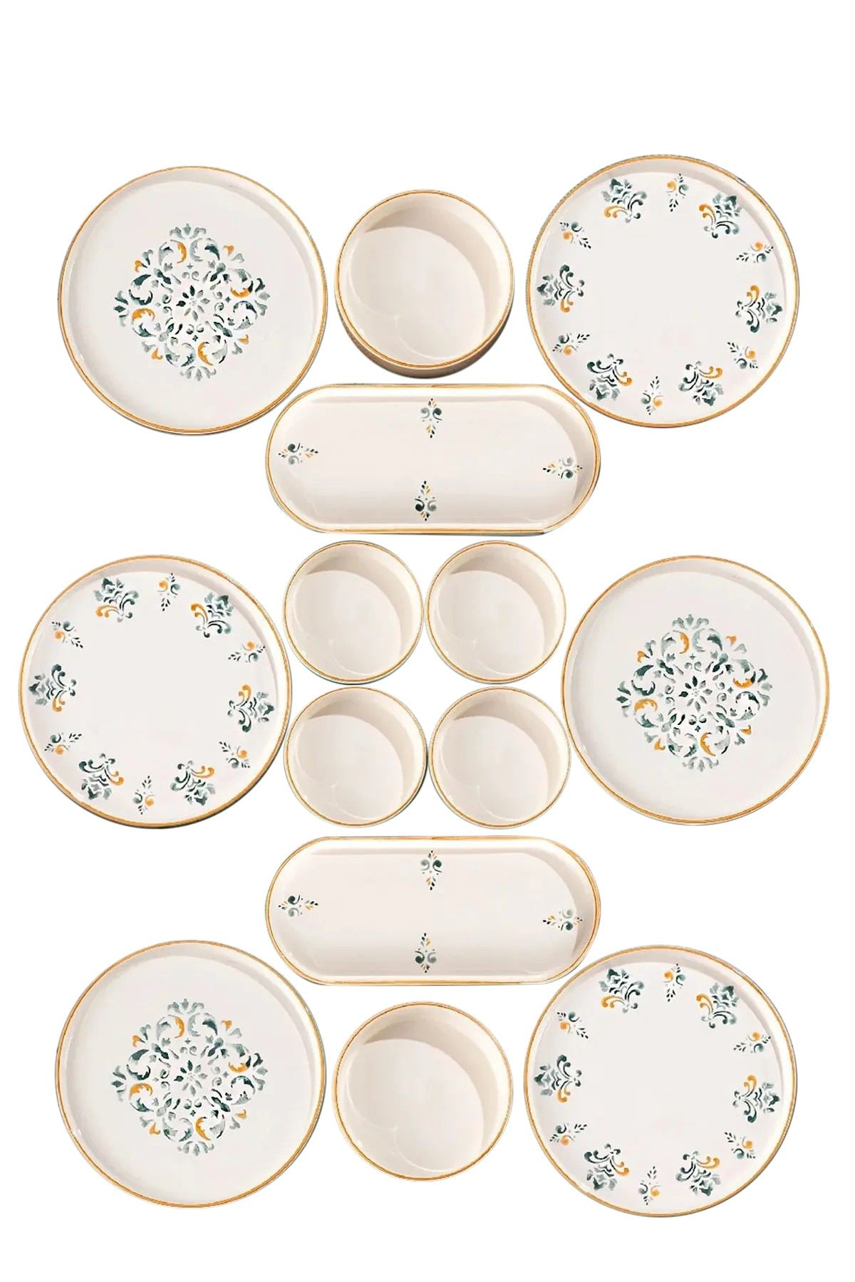 MCH009886 Multicolor 100% CERAMICA larghezza 19 cm