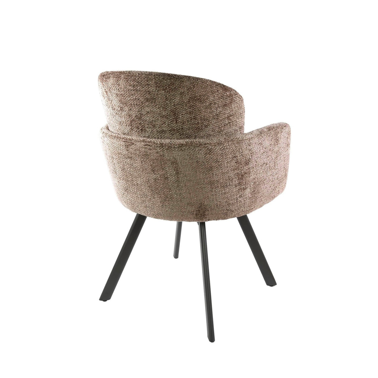 Set di 2 sedie da pranzo moderne Luma Hoven Rich Champagne