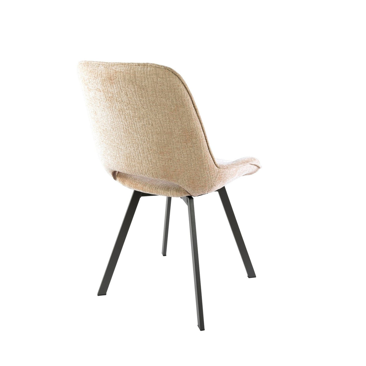 Set di 4 sedie da pranzo girevoli Avero Jaroq sabbia