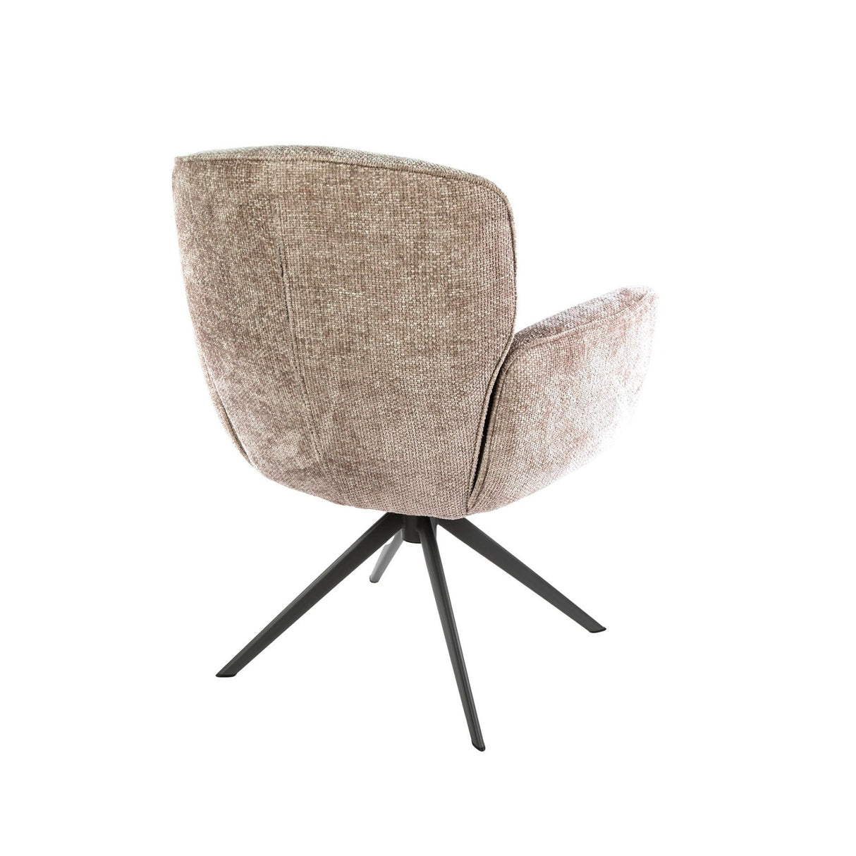 Set di 2 sedie da pranzo Savona girevoli Hoven Rich Sand