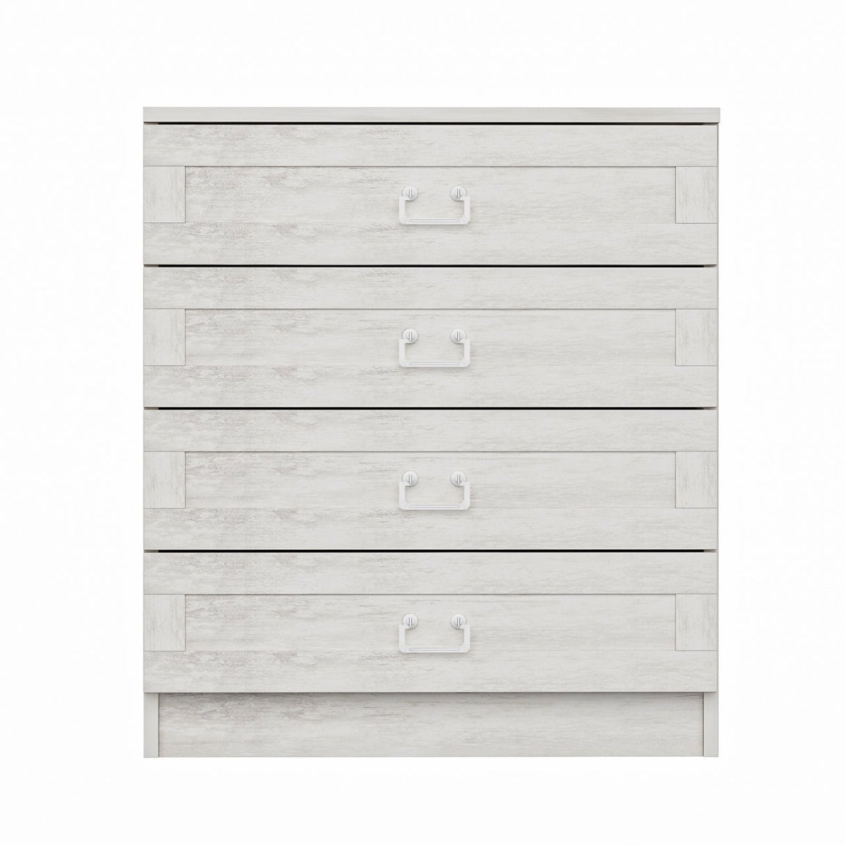 Ladekasten - Ladekast Kale Wit Melamine 72x42x77 cm - Dimehouse
