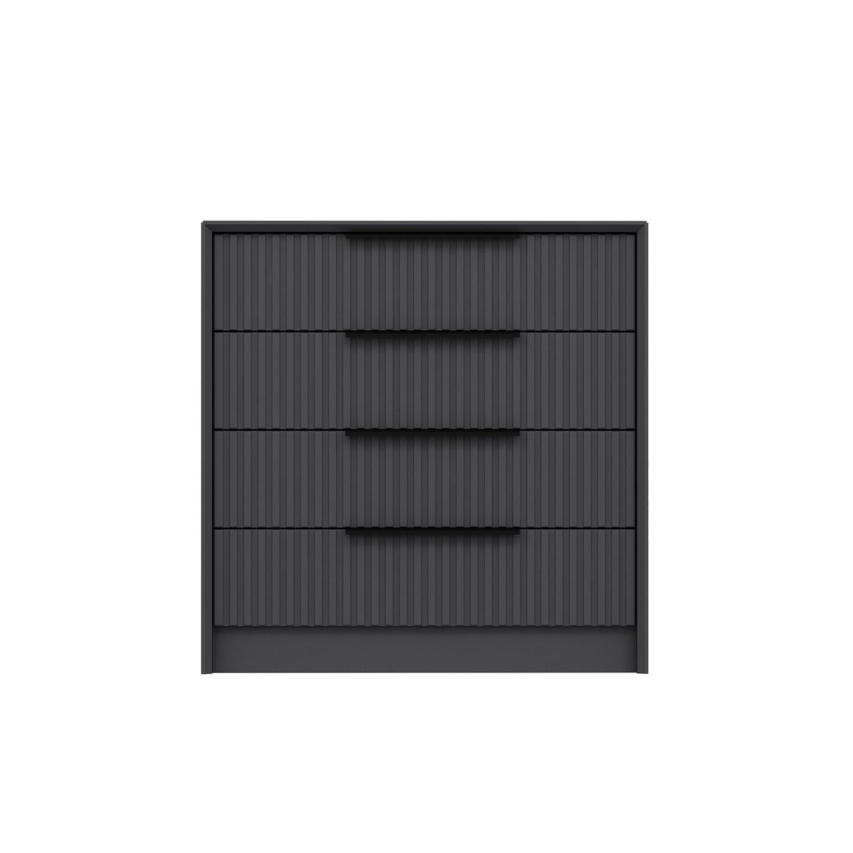 Ladekasten - Ladekast Kale Luxe Antraciet Melamine 70x77x45 cm - Dimehouse
