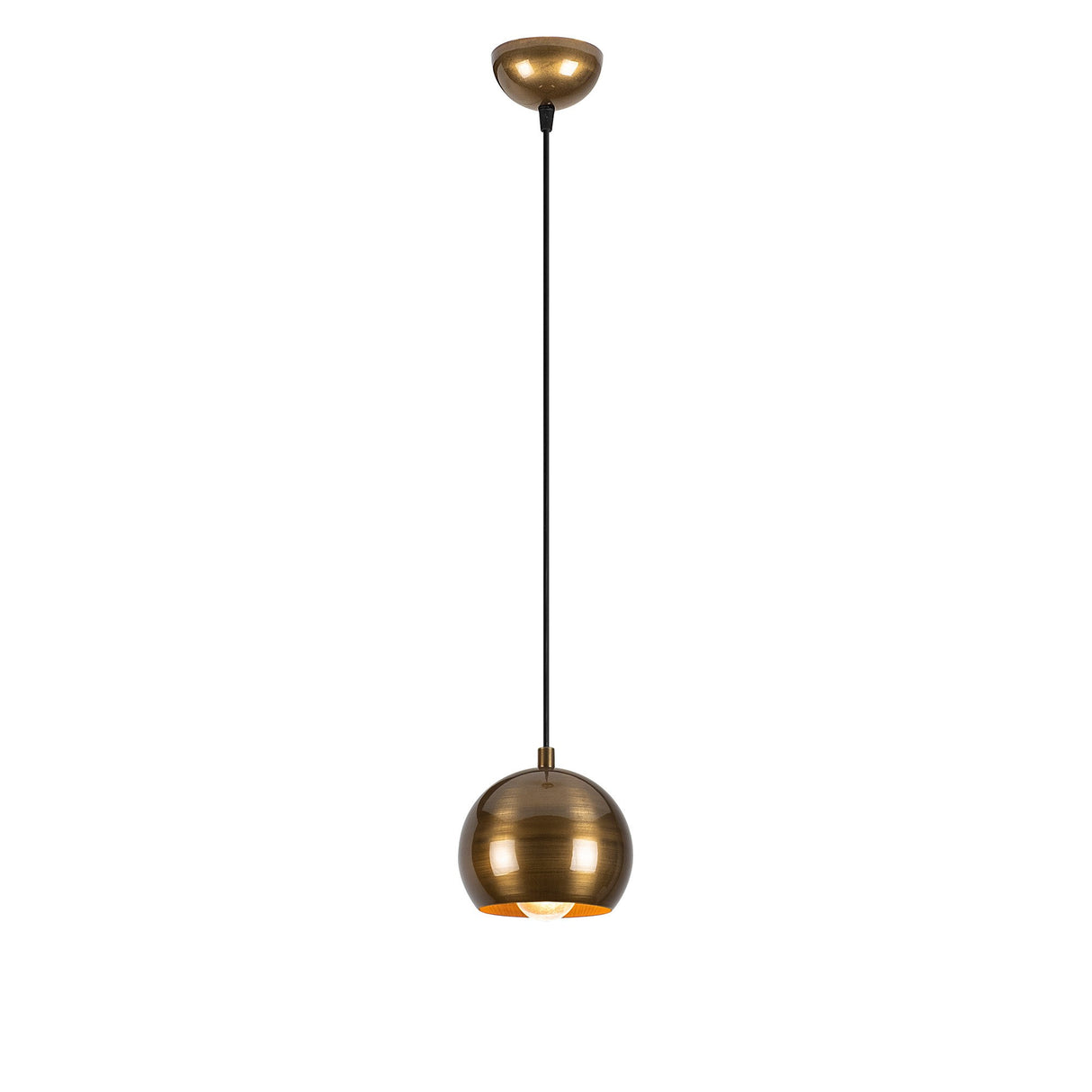 Lampada a sospensione Gold Metal Allure