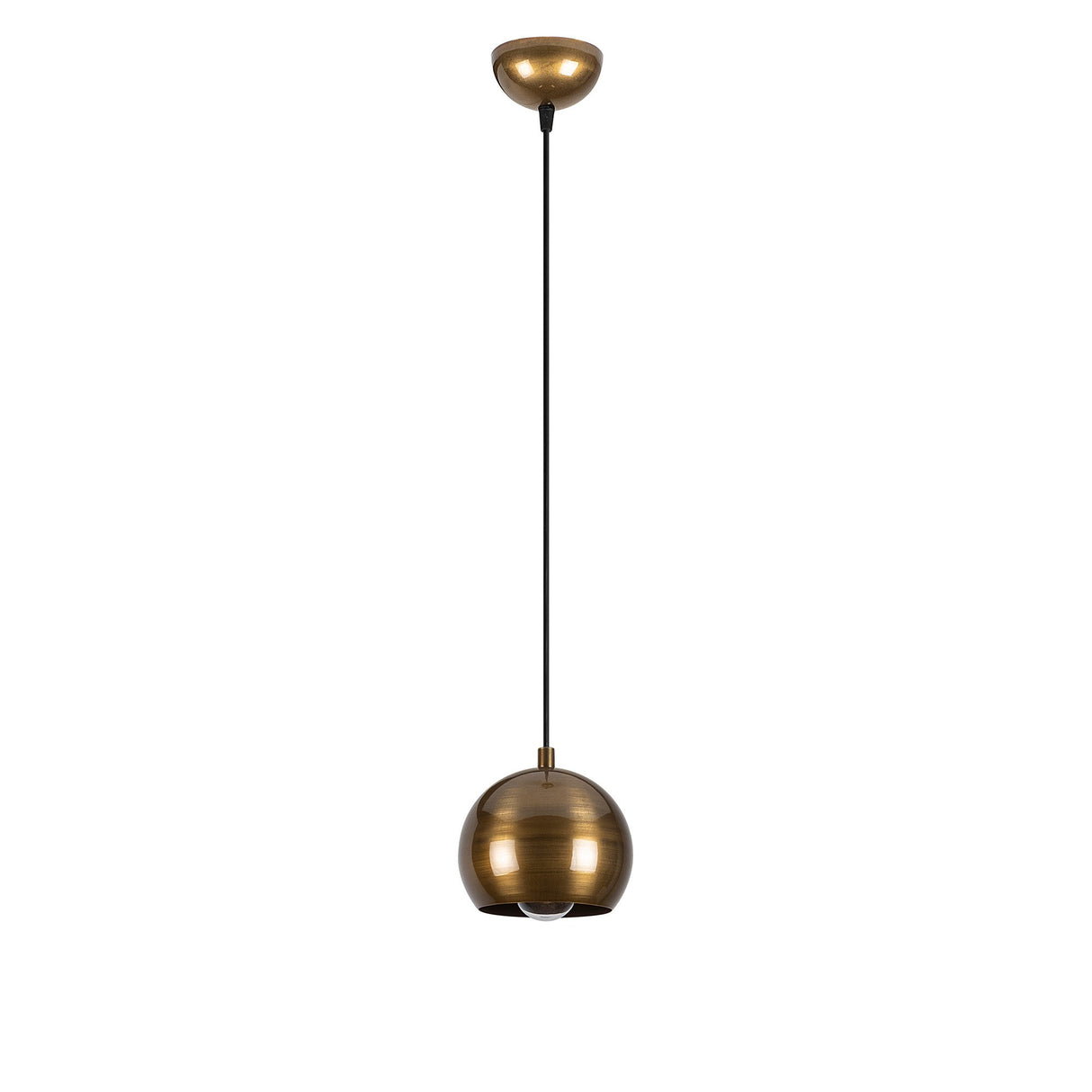Lampada a sospensione Gold Metal Allure