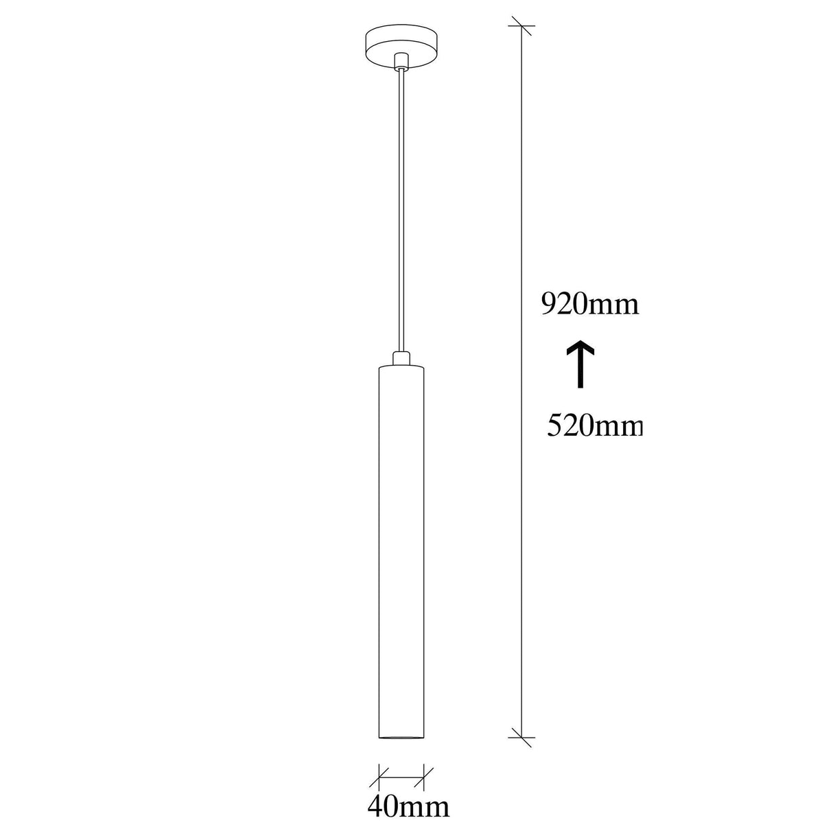 Lampada a sospensione Black Metal Steppe