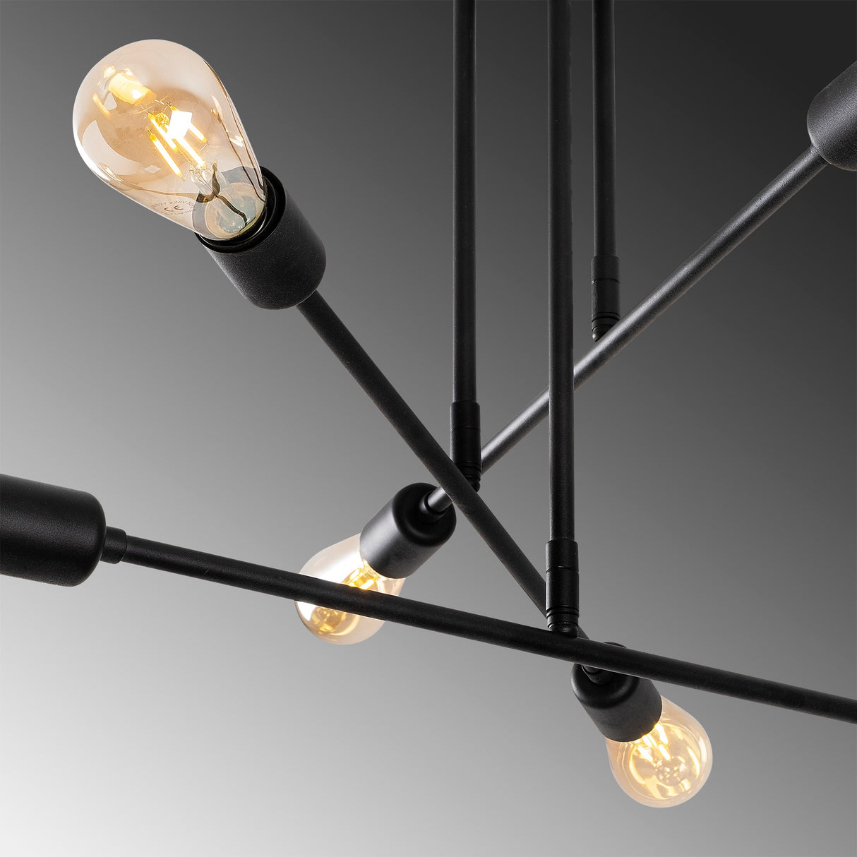 Hanglampen - Hanglamp Zwart Metaal Topaz - Dimehouse