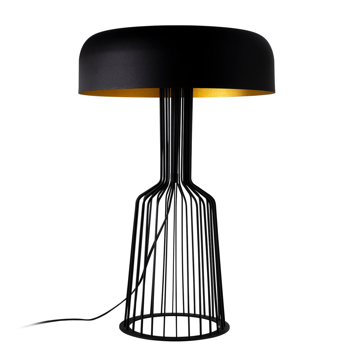 Tafellampen - Tafellamp Zwart Goud Metaal Quartz - Dimehouse