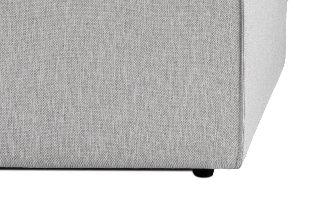 Banken - Modulaire bank 2 - zits Fora lichtgrijs - Dimehouse