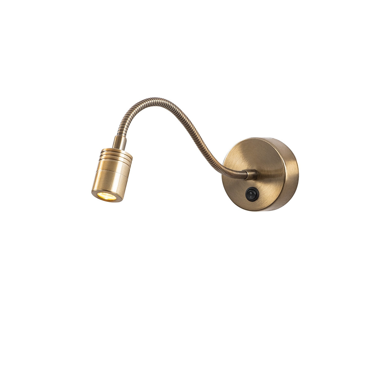 Wandlampen - Wandlamp Bronskleurig Metaal Veridia - Dimehouse