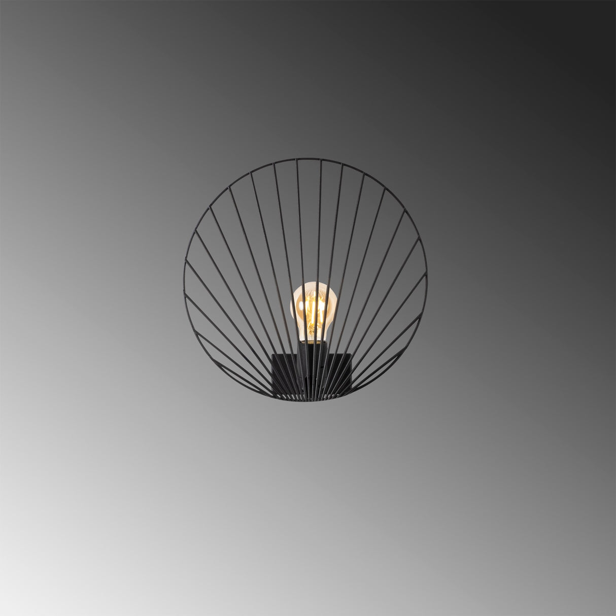 Lampada da parete Black Metal Arbor