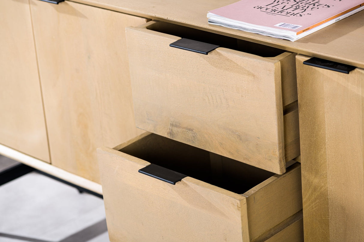 Credenza in legno di mango Zayn 170x40x82 cm