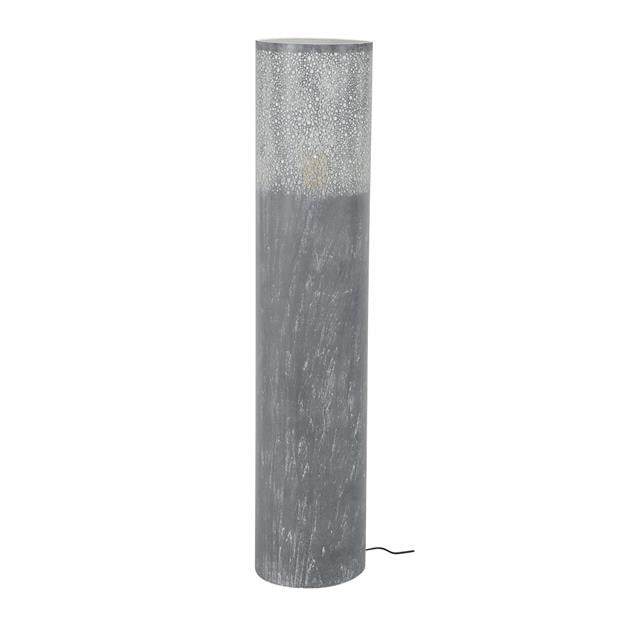 Lampada da terra Eleanor Metal DH Interior Grigio LxPxH 127x29x29 Metallo Bianco foto vista frontale