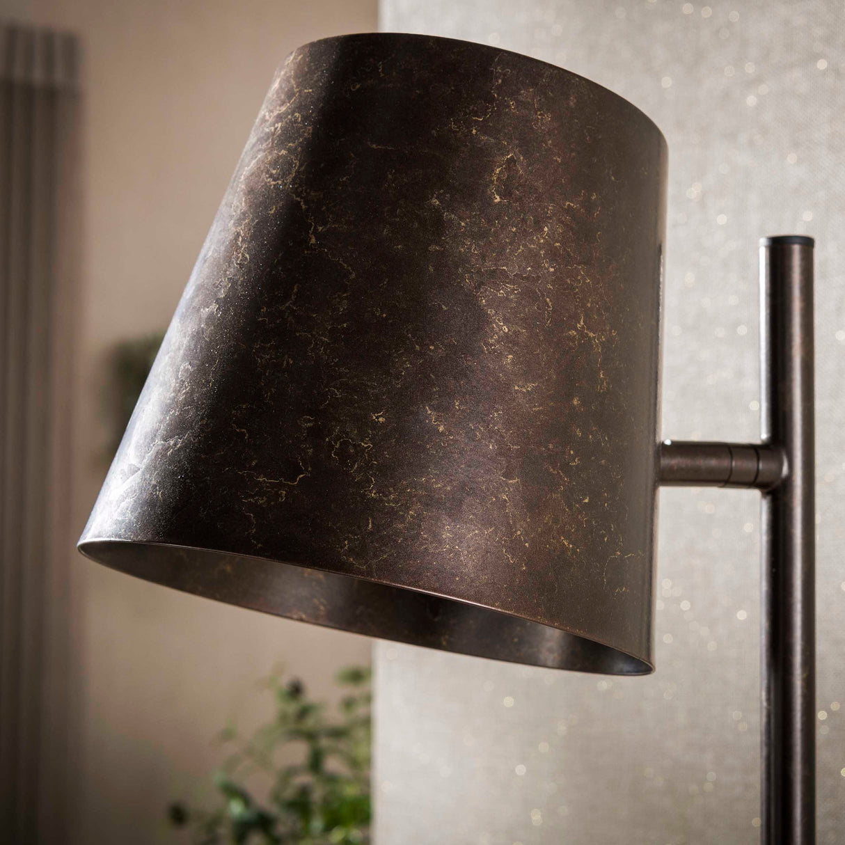 Vloerlampen - Industriële vloerlamp Sienna metaal bruin - Dimehouse