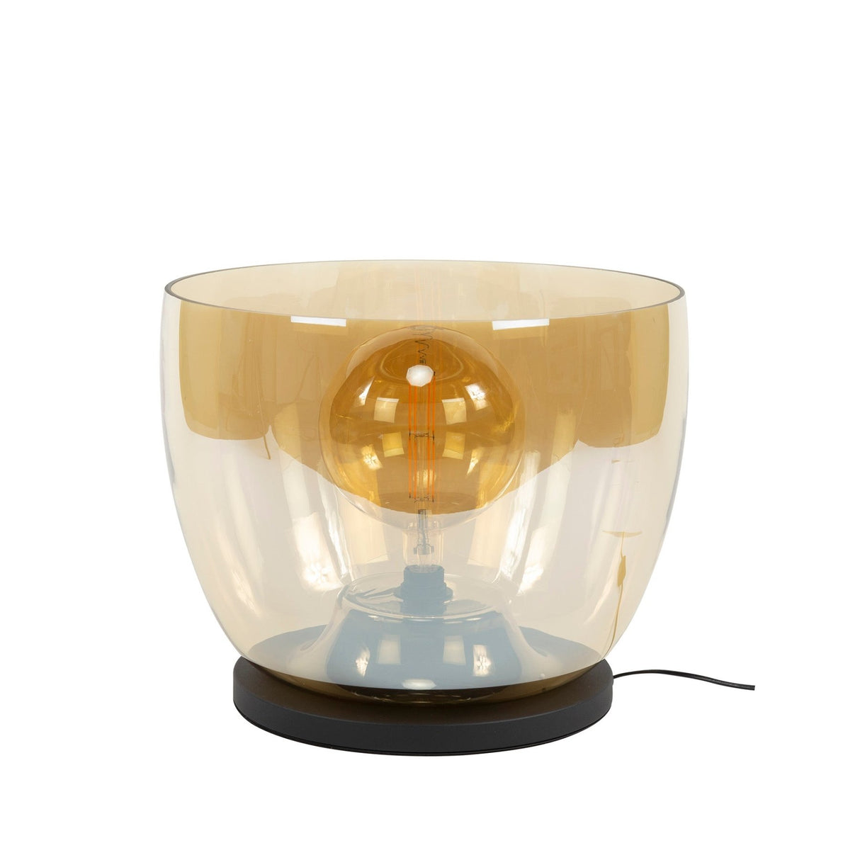 Lampada da terra Dain UP XXL Vetro color ambra