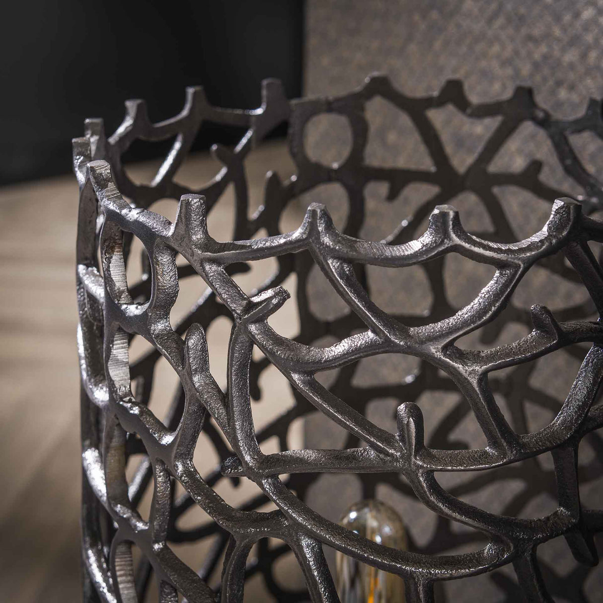 Lampada da terra Florine cilindro metallico Ø25 cm L