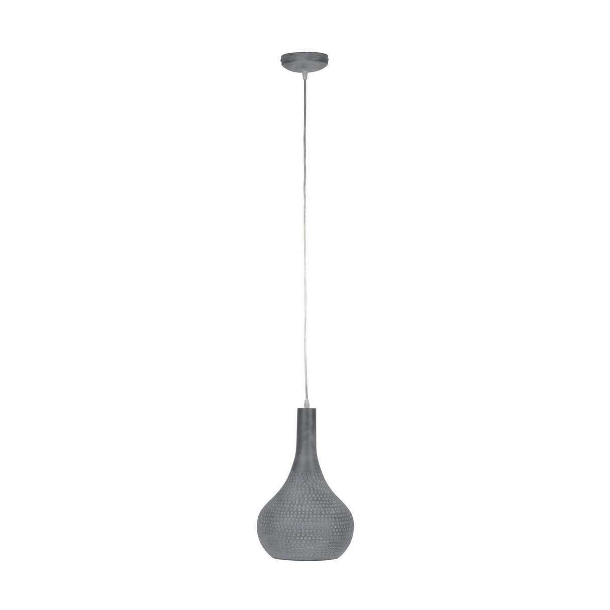 Lampada a sospensione Aya 1 Grigio DH Interno Grigio LxLxH 46x28x27 Grigio Bianco foto vista frontale