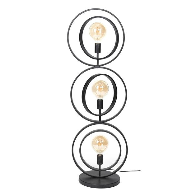Lampada da terra Otan DH Interior Antracite LxPxA 128x45x36 Metallo Bianco foto vista frontale