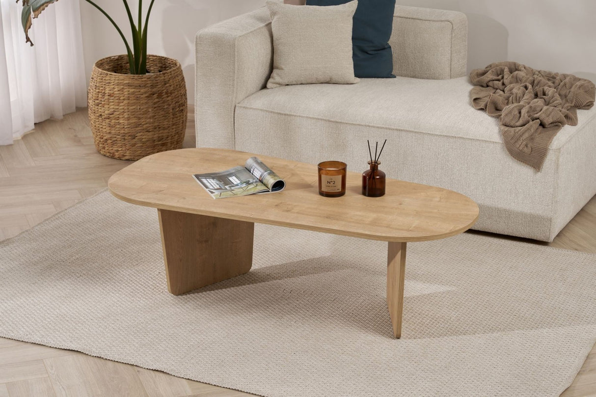 Ovalis - Rovere Pannello truciolare rivestito melaminico al 100%.