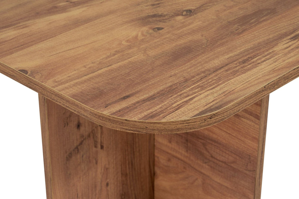 Akira salontafel in Atlantic Pine 120 cm Gemelamineerd hout