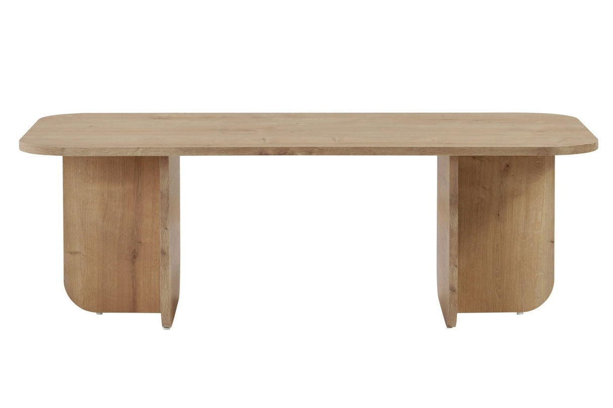 Tavolino Akira effetto rovere zaffiro 120 cm Legno composito rivestito melaminico