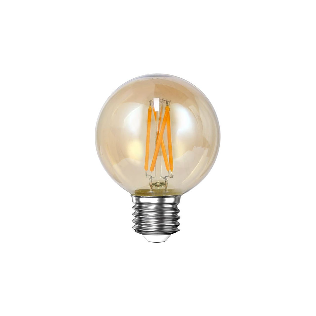 Sorgente luminosa Lampadina a filamento LED Ø6 vetro ambrato