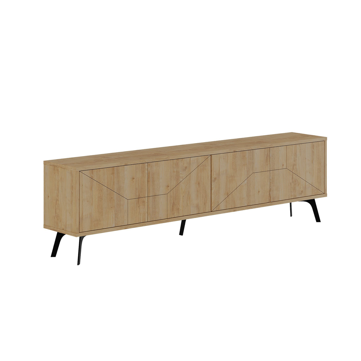 Mobile TV Rovere Dune Melaminico 180x50x29,6 cm
