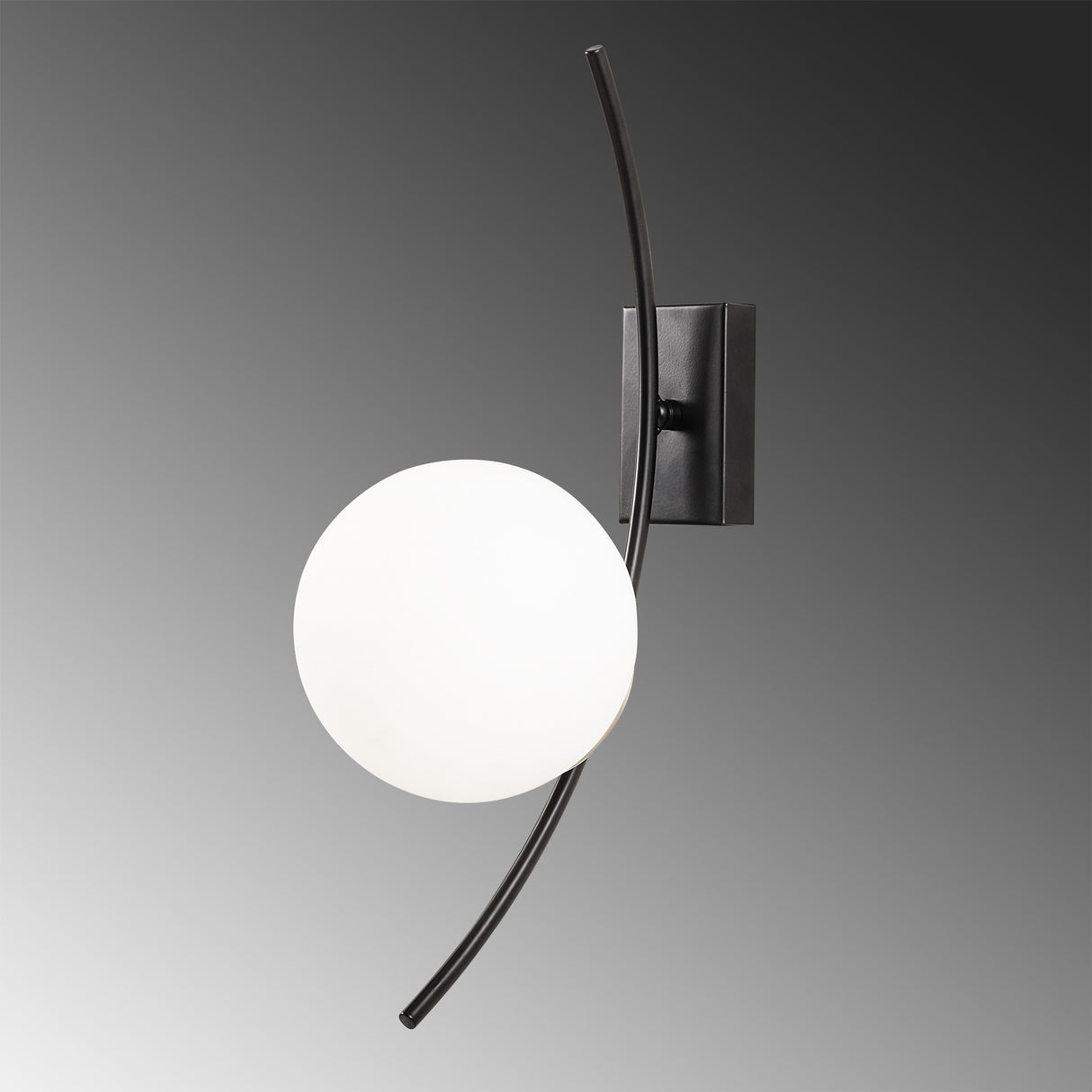 Wandlampen - Wandlamp Zwart Glas Cielo - Dimehouse
