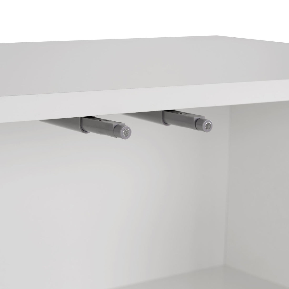 Tavolino Arlen bianco 180 cm Legno composito rivestito in melamina