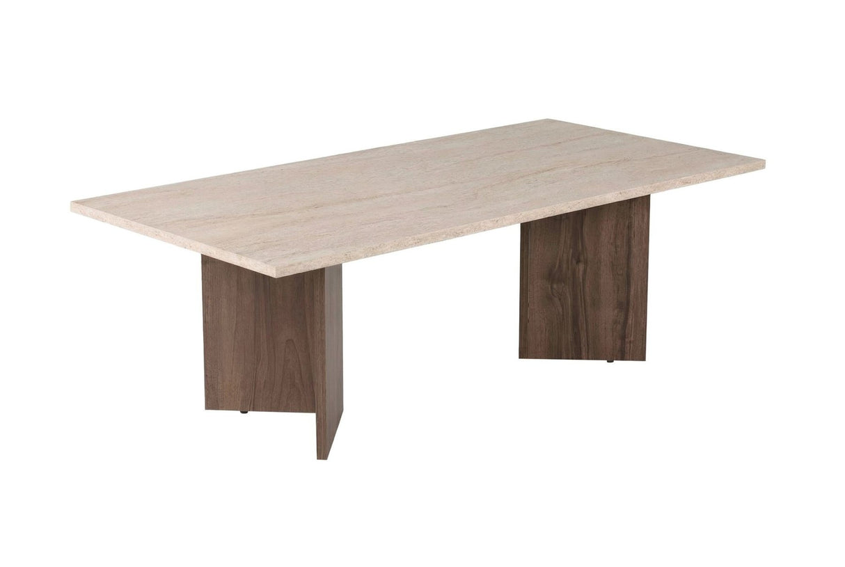 Sabin - Travertino, Noce Venezia Travertino Noce PANNELLO RIVESTITO NOBILITATO 100%