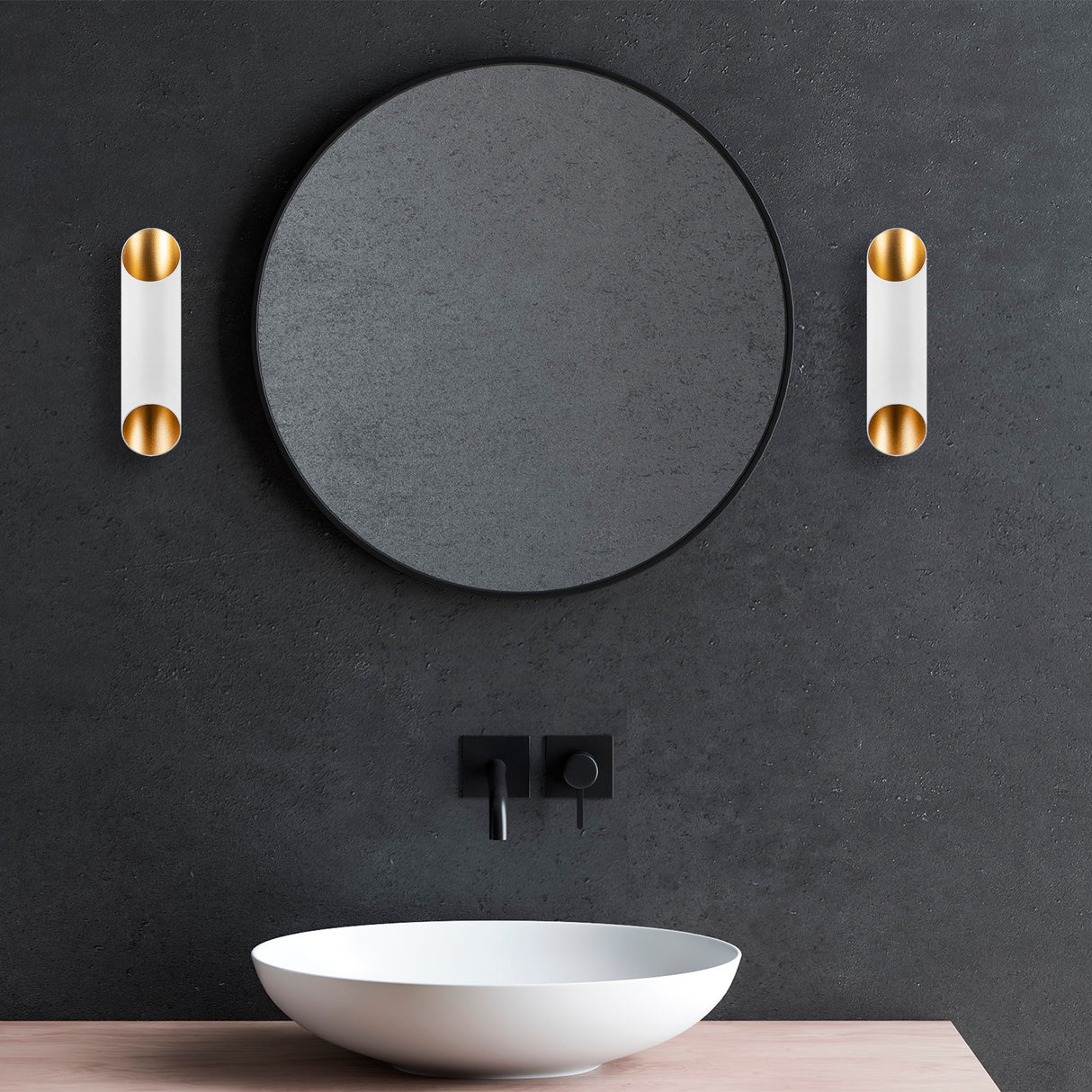Wandlampen - Wandlamp Wit Metaal Juniper - Dimehouse
