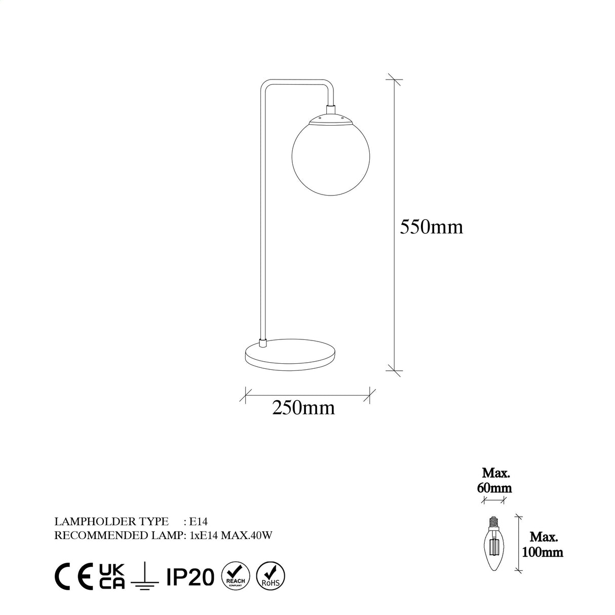 Tafellampen - Tafellamp Bronskleurig Glas Brim - Dimehouse