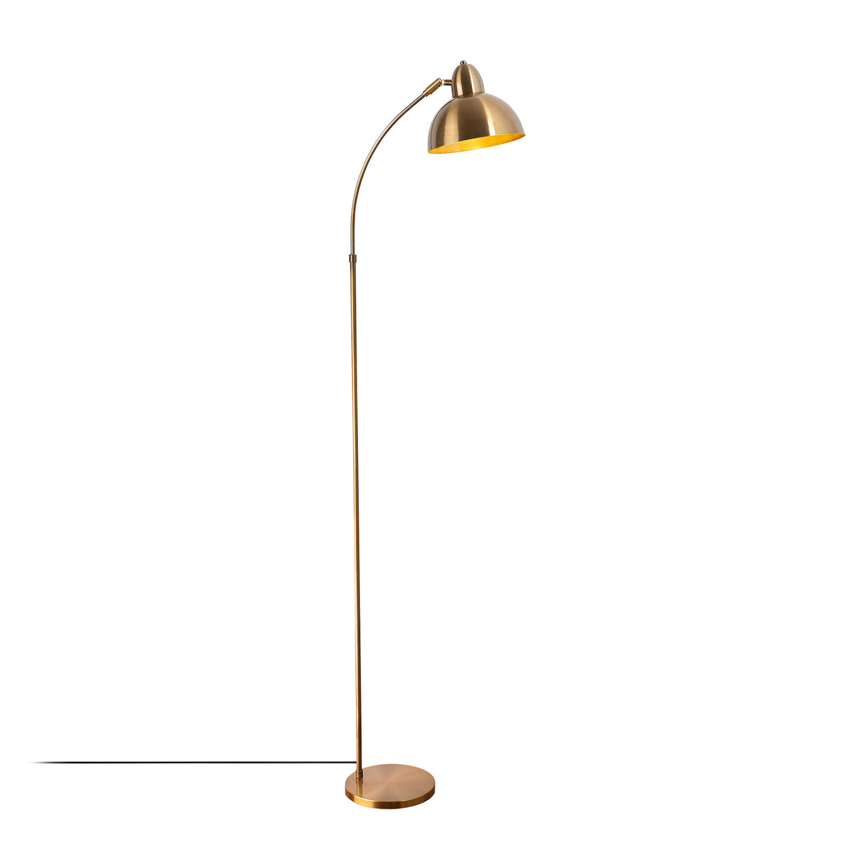 Vloerlampen - Vloerlamp Bronskleurig Metaal Bane - Dimehouse