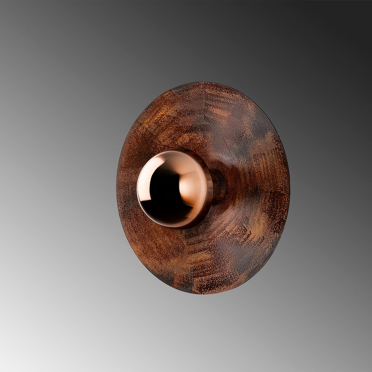 Lampada da parete color rame 28 cm Metallo Elevate