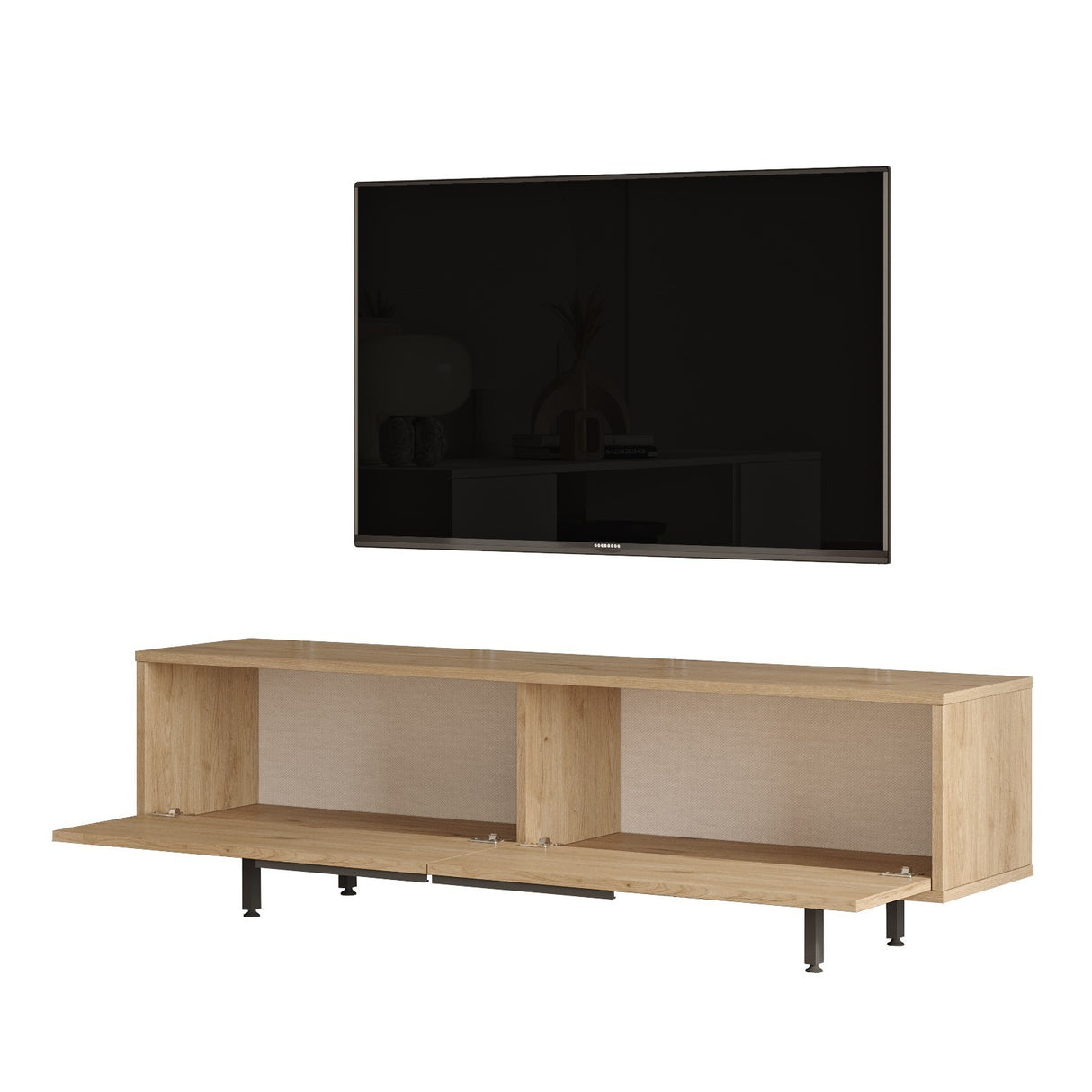 Mobile TV Kosmos Noce Rovere Melaminico 160x45,1x35,5 cm