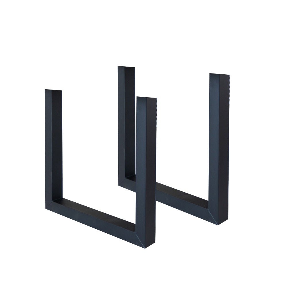 Frames - Set van 2 Tafelpoten U - poot Zwart Metaal - Dimehouse