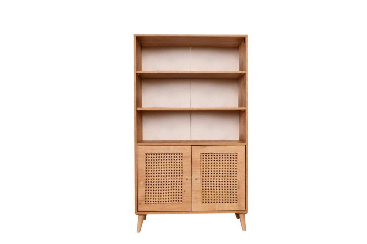 Libreria Hazeran Rovere Faggio 40x90x158 cm