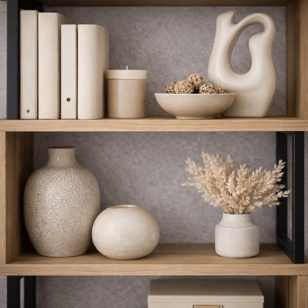 Libreria Ceylan Noce Melaminico 80x128x22 cm