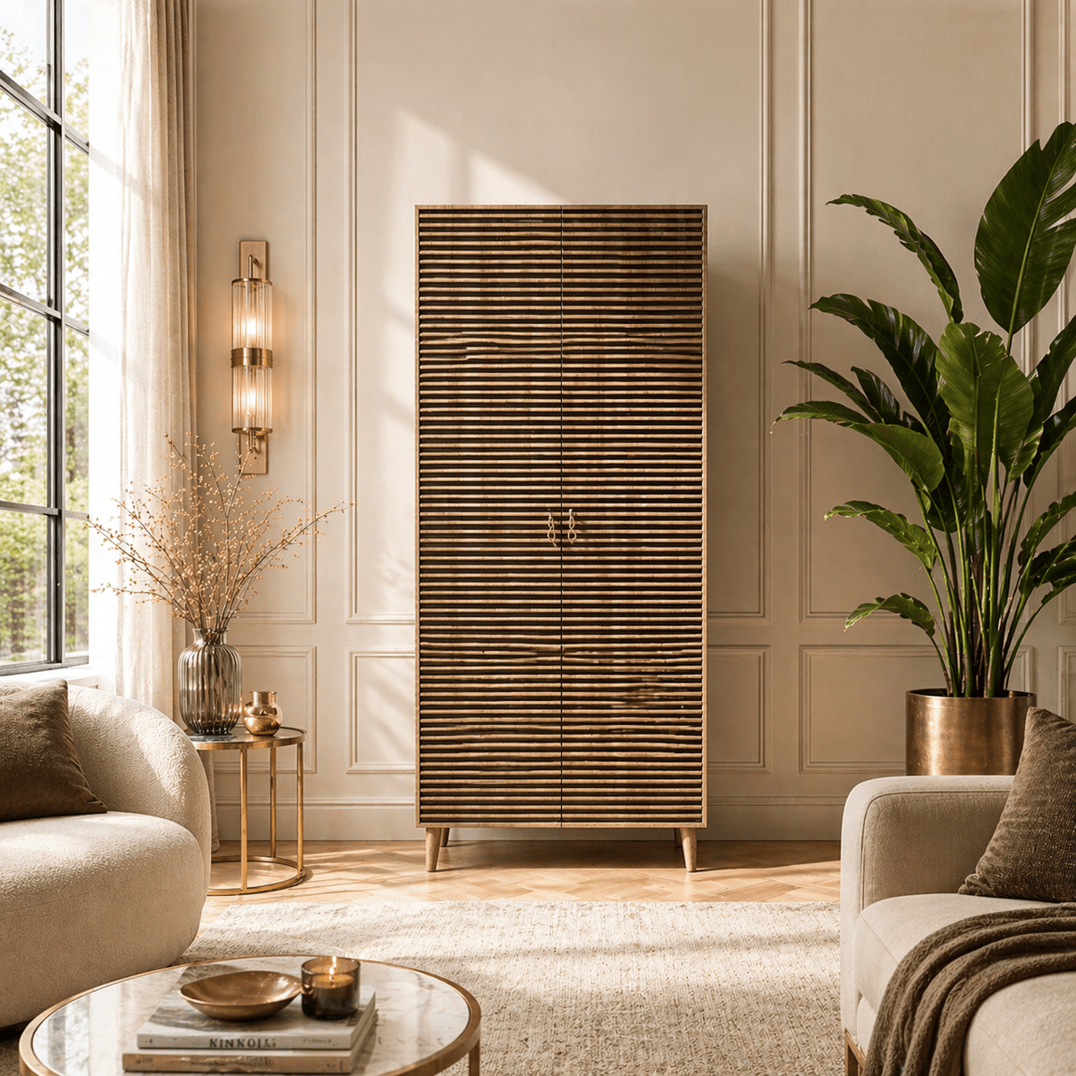 Armadio Stil Sonoma Rovere Melaminico 90x192x52 cm