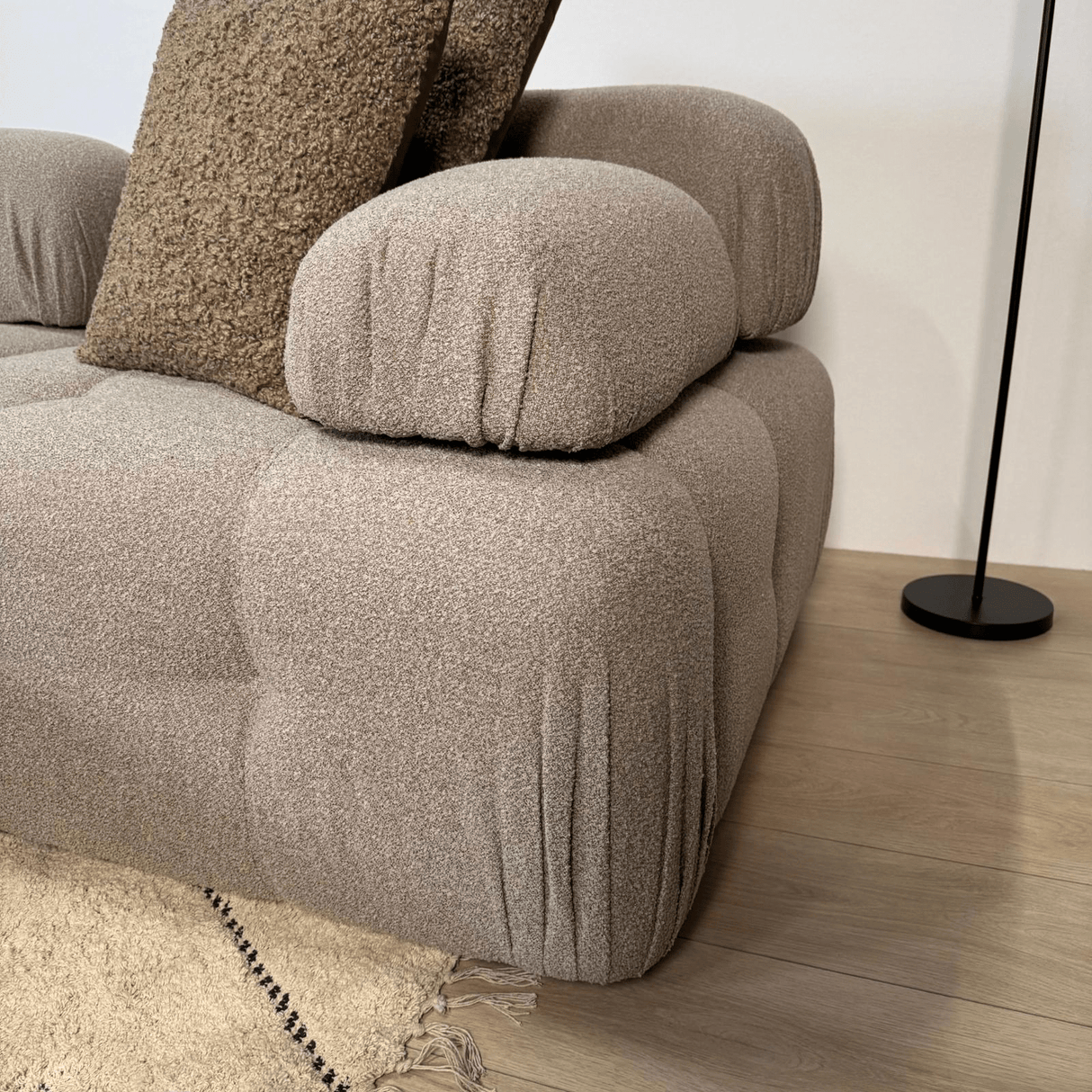 Divano componibile 2 posti Doblo beige