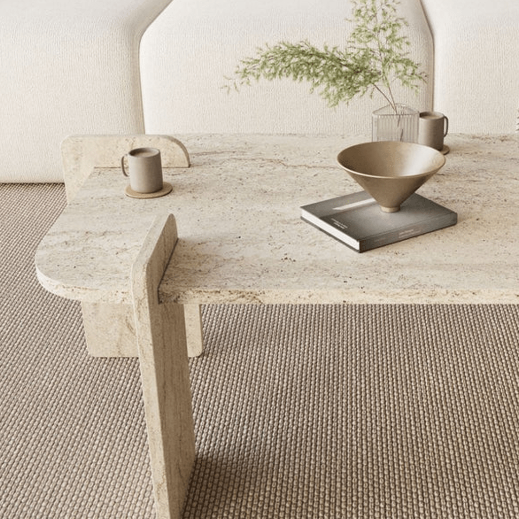 Salontafel Melamine melamine - 120 x 60 cm - ronde hoeken - Lovge