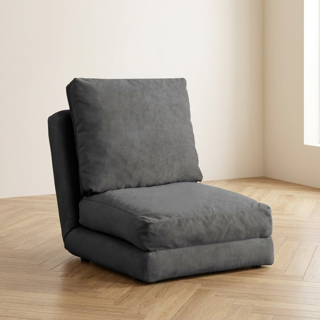 Poltrona letto Taida Grey foto suggestiva in un interno moderno