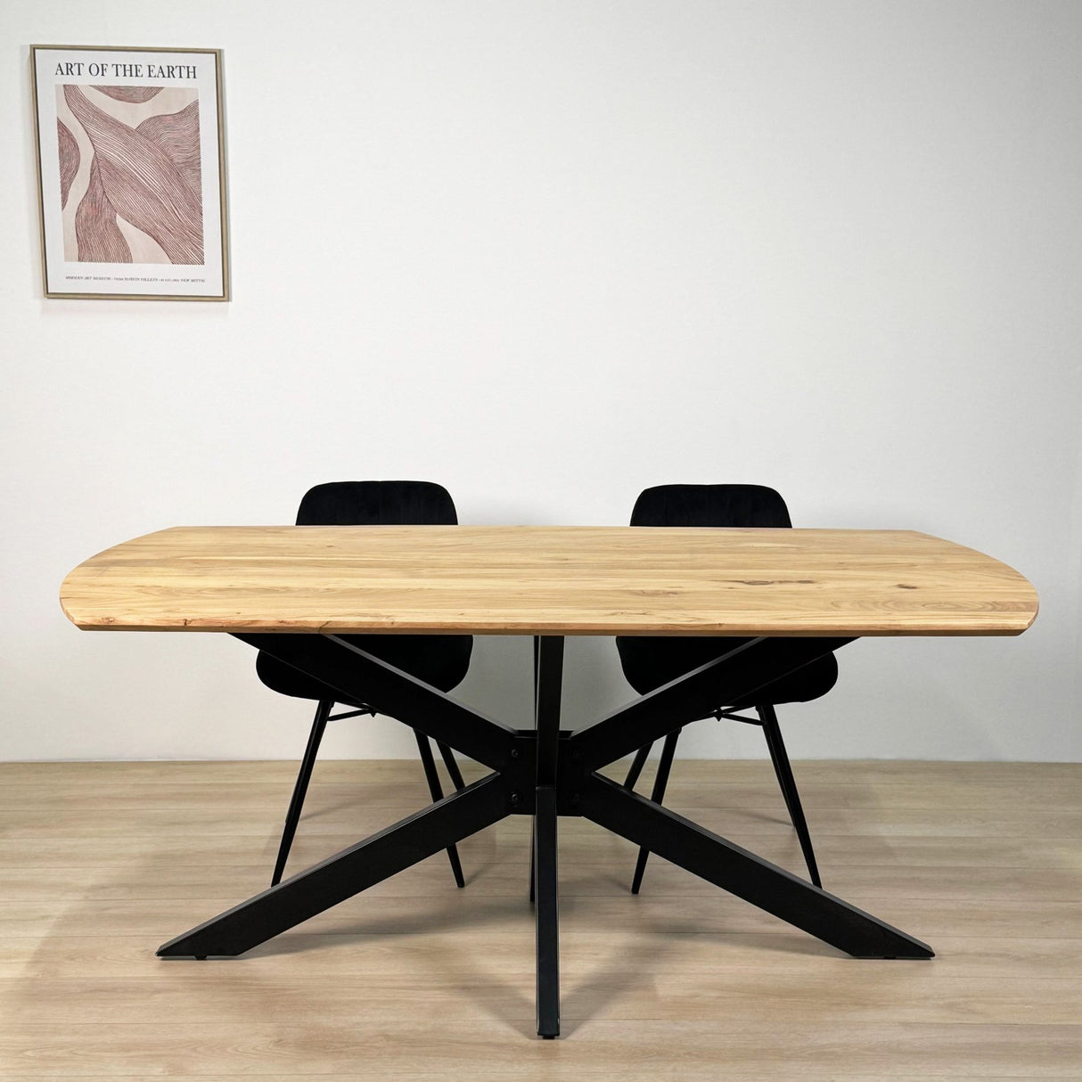Eettafels - Uitschuifbare Eettafel Mack Deens Ovaal Acaciahout 175 - 275x90 cm - Dimehouse