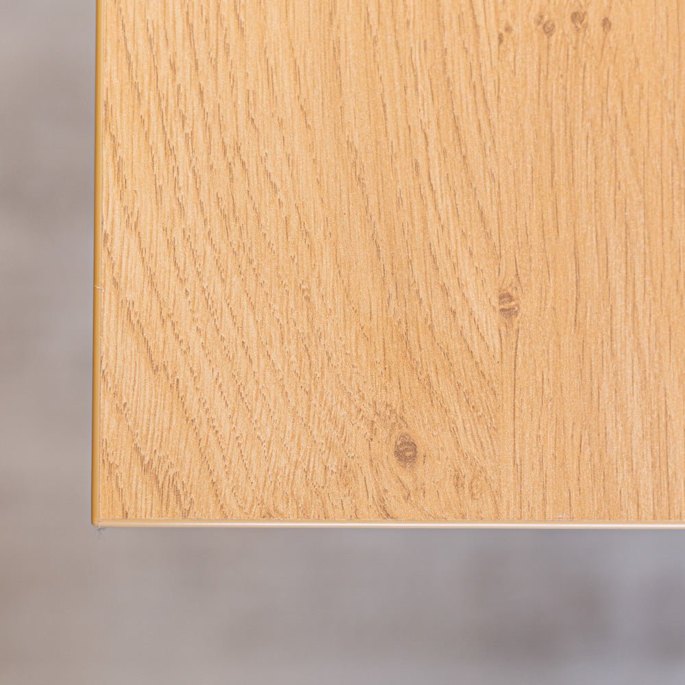 Eettafels - Eettafel Lenzo Rustiek Eiken - Zwarte X - poot - Dimehouse