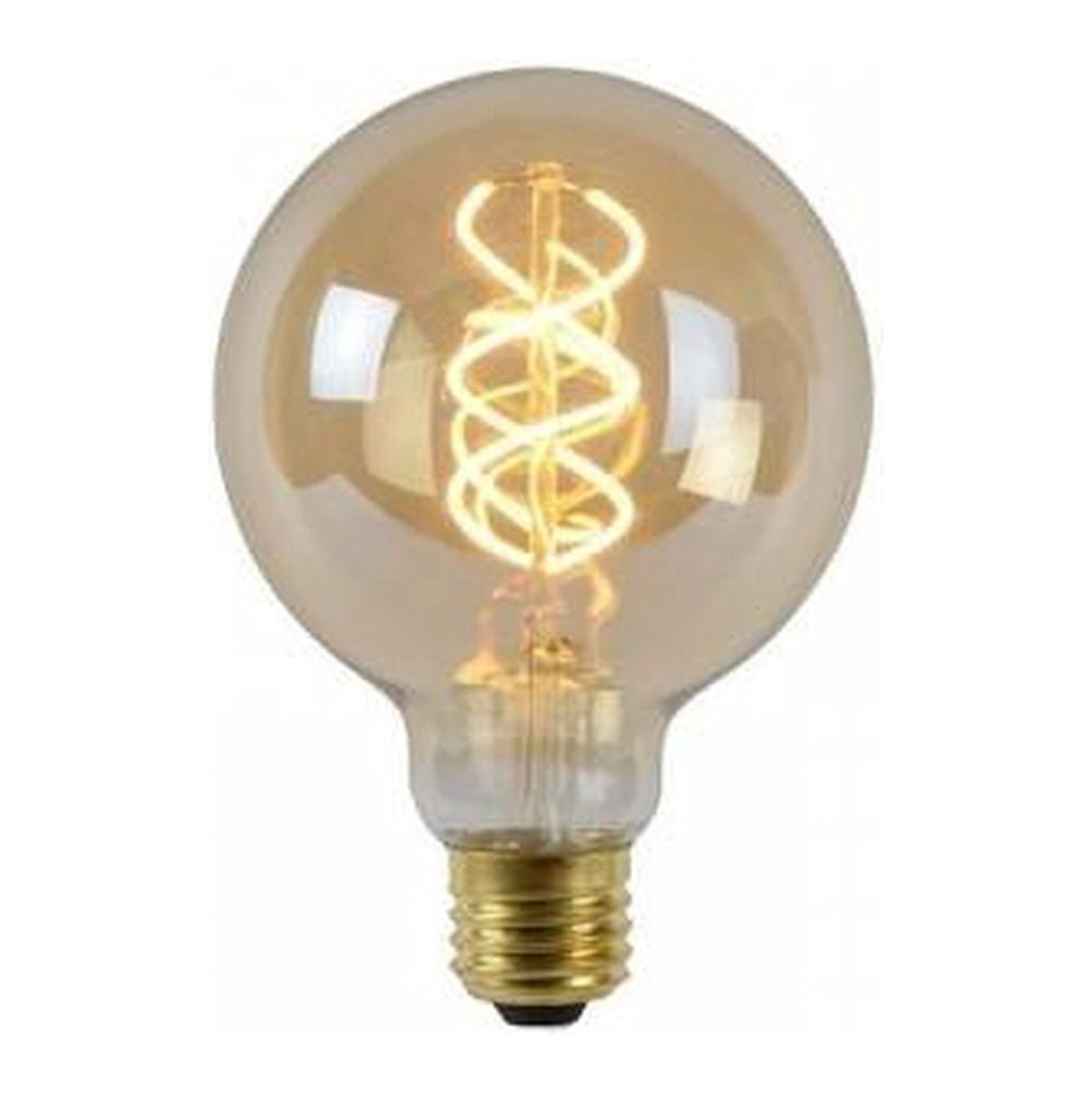 Lichtbronnen - Lichtbron Led Filament bol Ø9,5 amberkleurig - Dimehouse