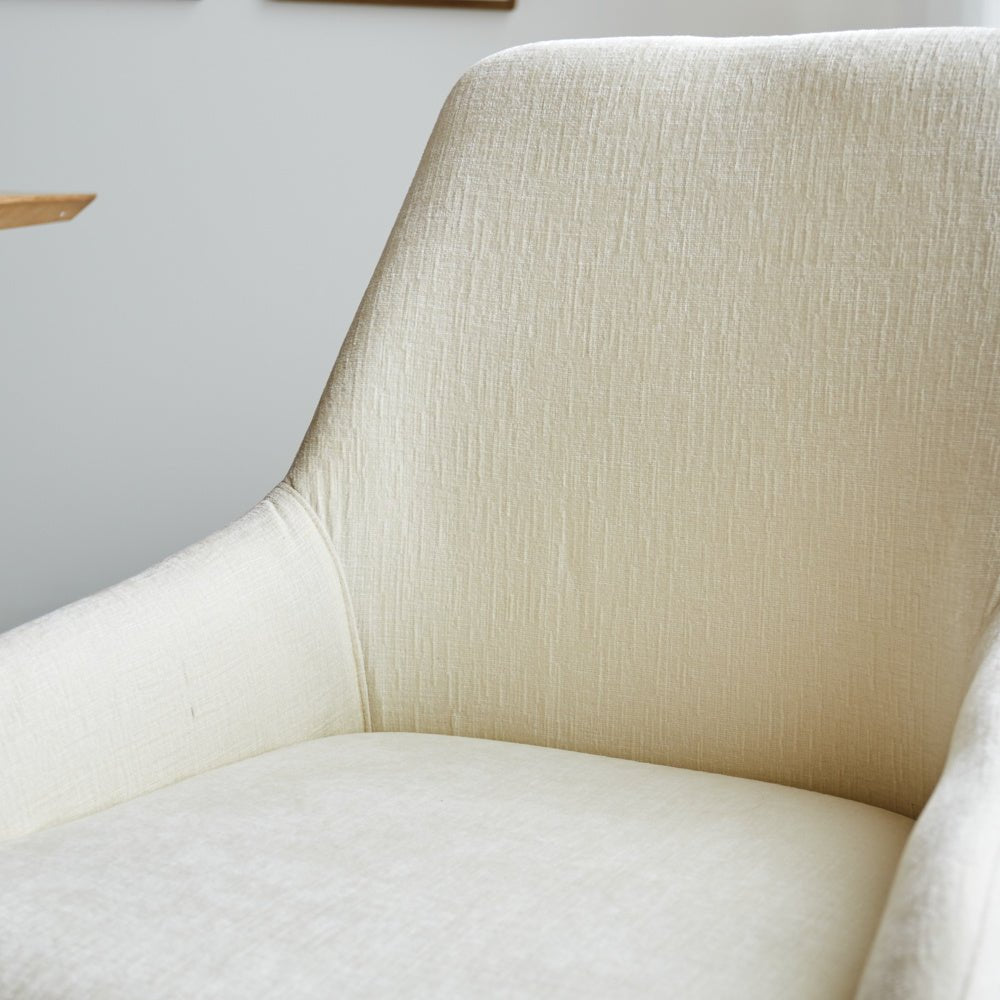 Sedia per sala da pranzo Elle Dimehouse Bianco LxPxH 64x61x56 Tessuto Atmosfera foto diversa